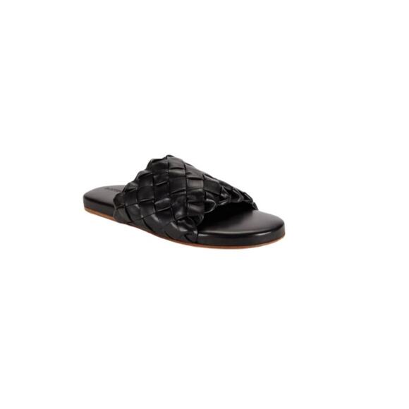 $1,195 NIB Bottega Brown Veneta Weave Cassette Leather Sandals Size 45(12) main image 4